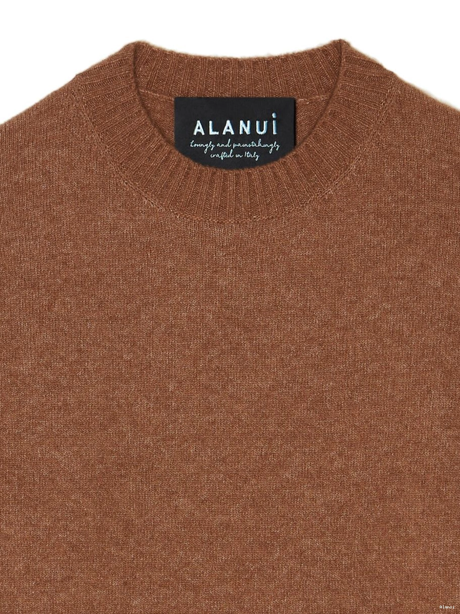 Cheap Alanui Women cashmere-blend jumper ribbed-edge 0824